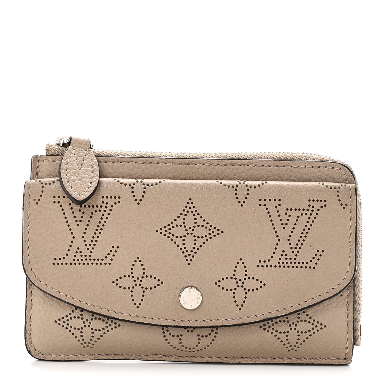 Louis Vuitton Mahina Recto Verso Card Holder Galet 1 of 8