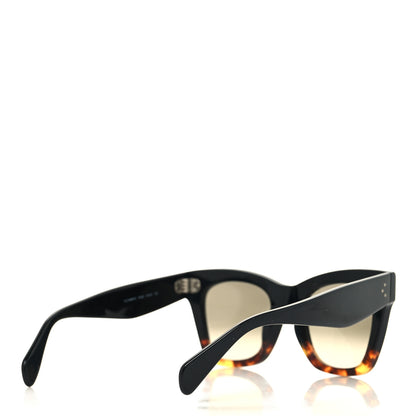 Celine Catherine Sunglasses CL 41098/F/S Black Havana 5 of 7