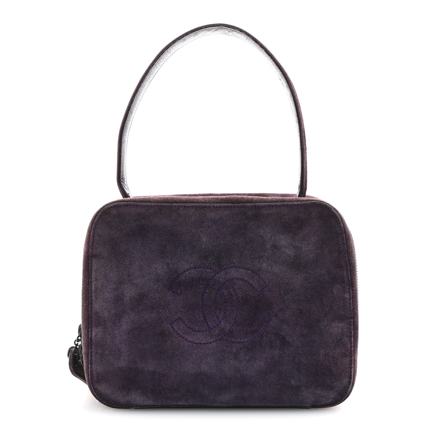 Suede CC Handbag Purple