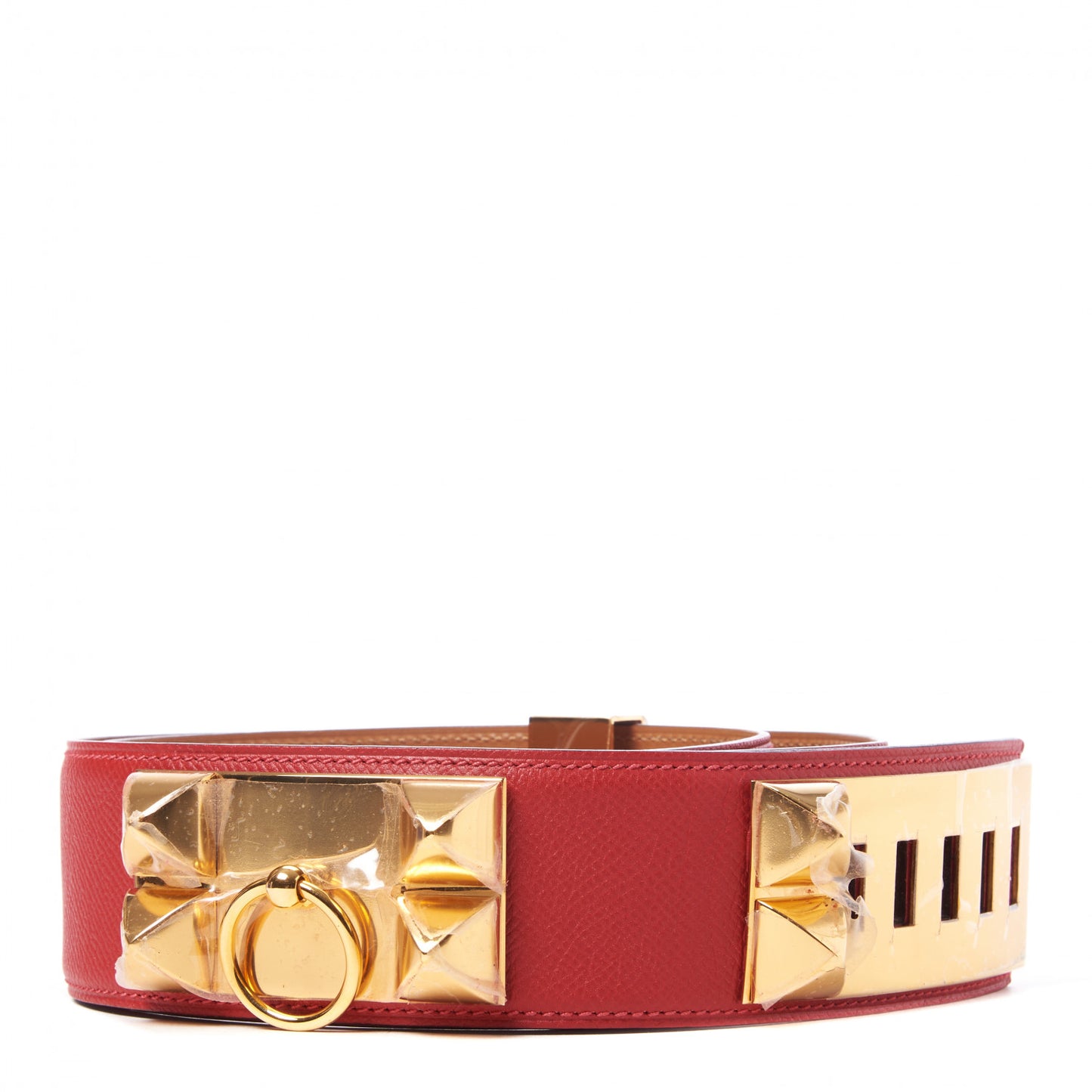 Epsom Collier De Chien CDC Belt 90 Rouge Casaque