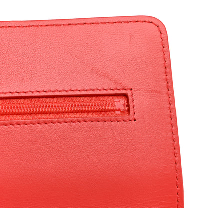 Chanel Lambskin Quilted Chanel 19 Wallet On Chain WOC Coral 12 of 13
