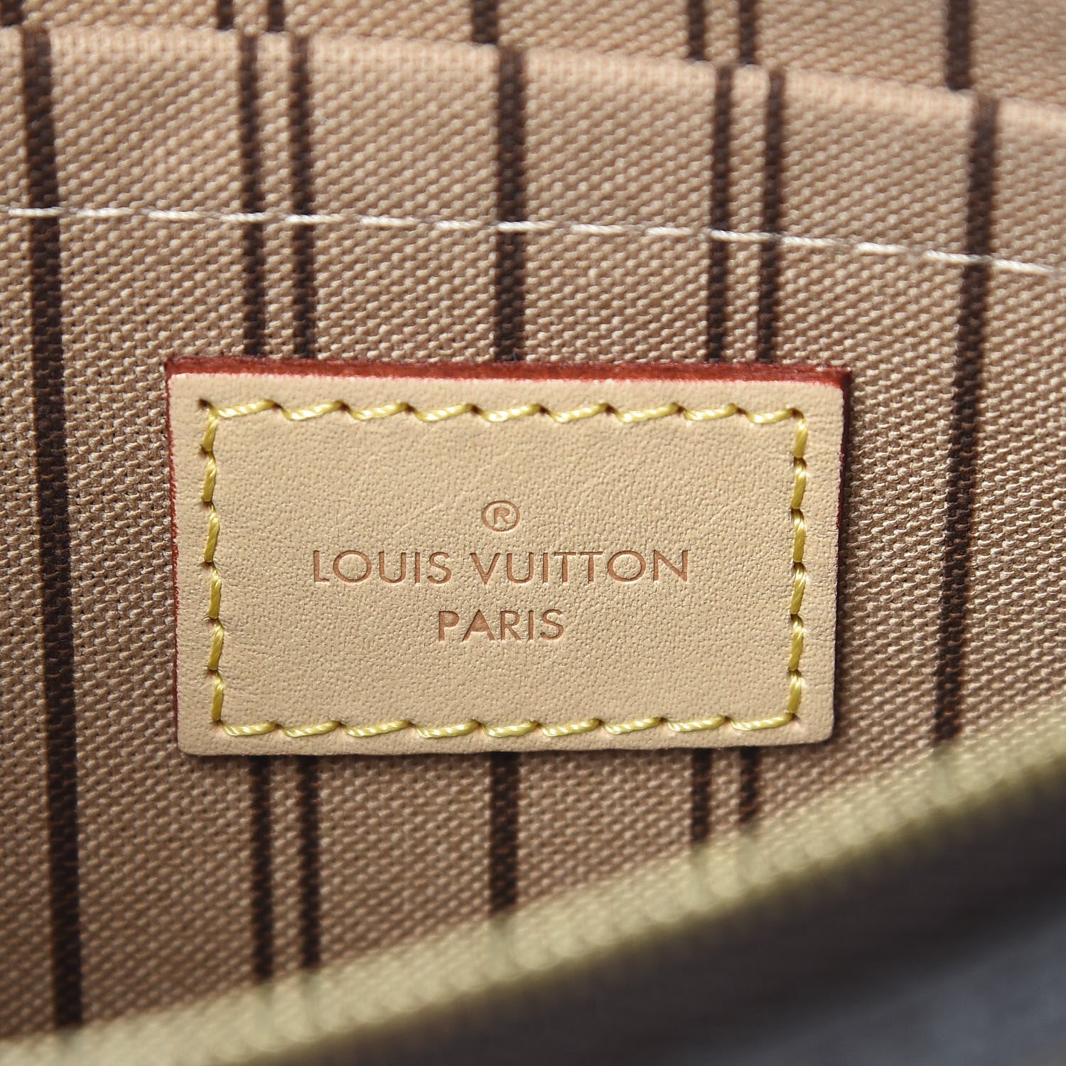 Louis Vuitton Monogram Neverfull MM GM Pochette 6 of 8