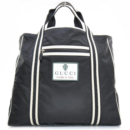 Gucci Nylon Large Tote Navy Unisex 1 of 8