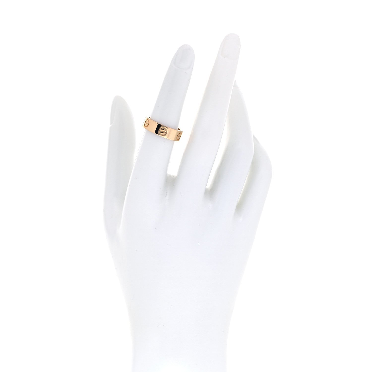 Cartier 18K Yellow Gold 5.5mm LOVE Ring 52 6 2 of 5