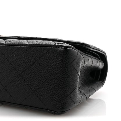 Chanel Caviar Quilted Medium Double Flap Black 10 of 10
