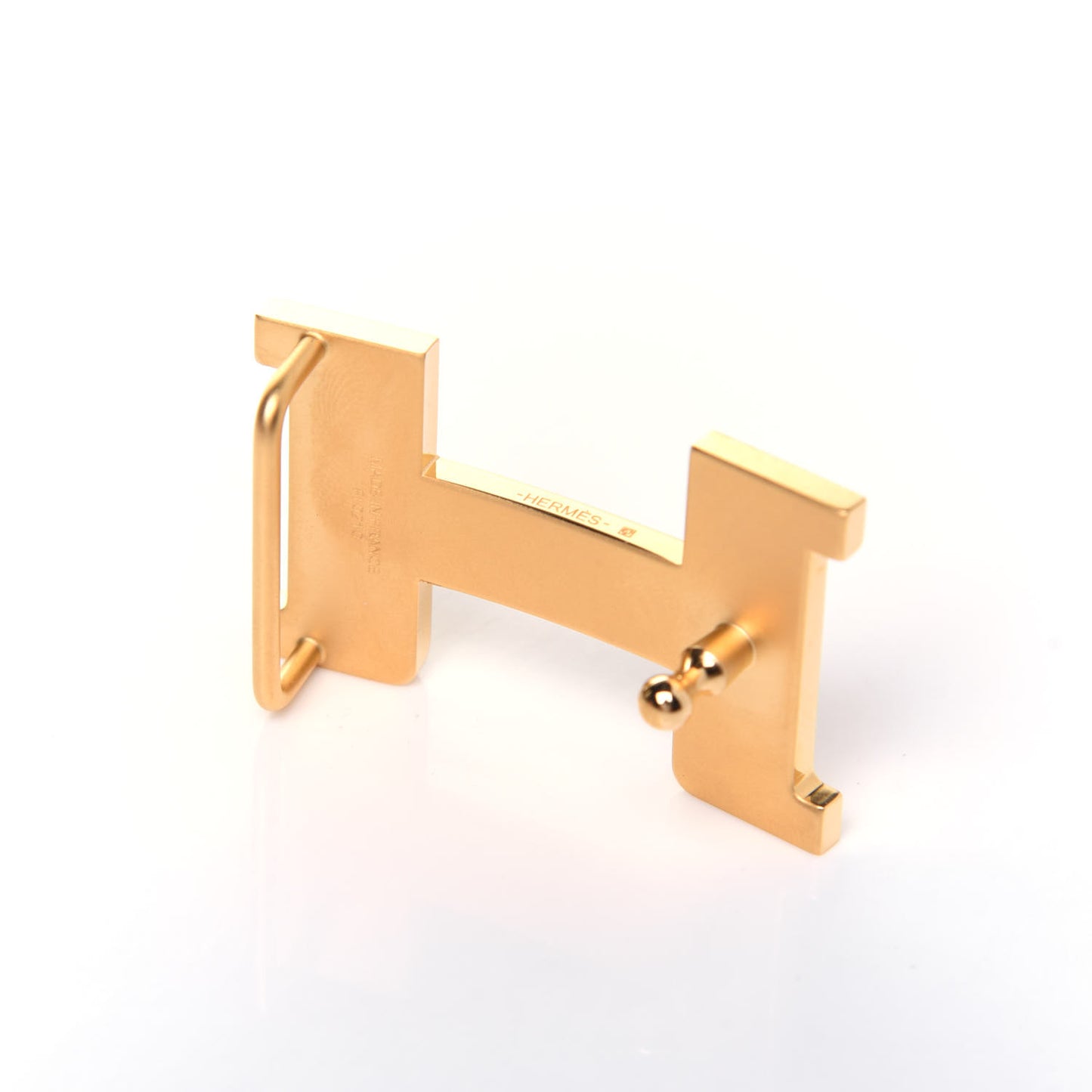 Swift Epsom 24mm Mini Constance Guilloche H Belt 90 Black Gold