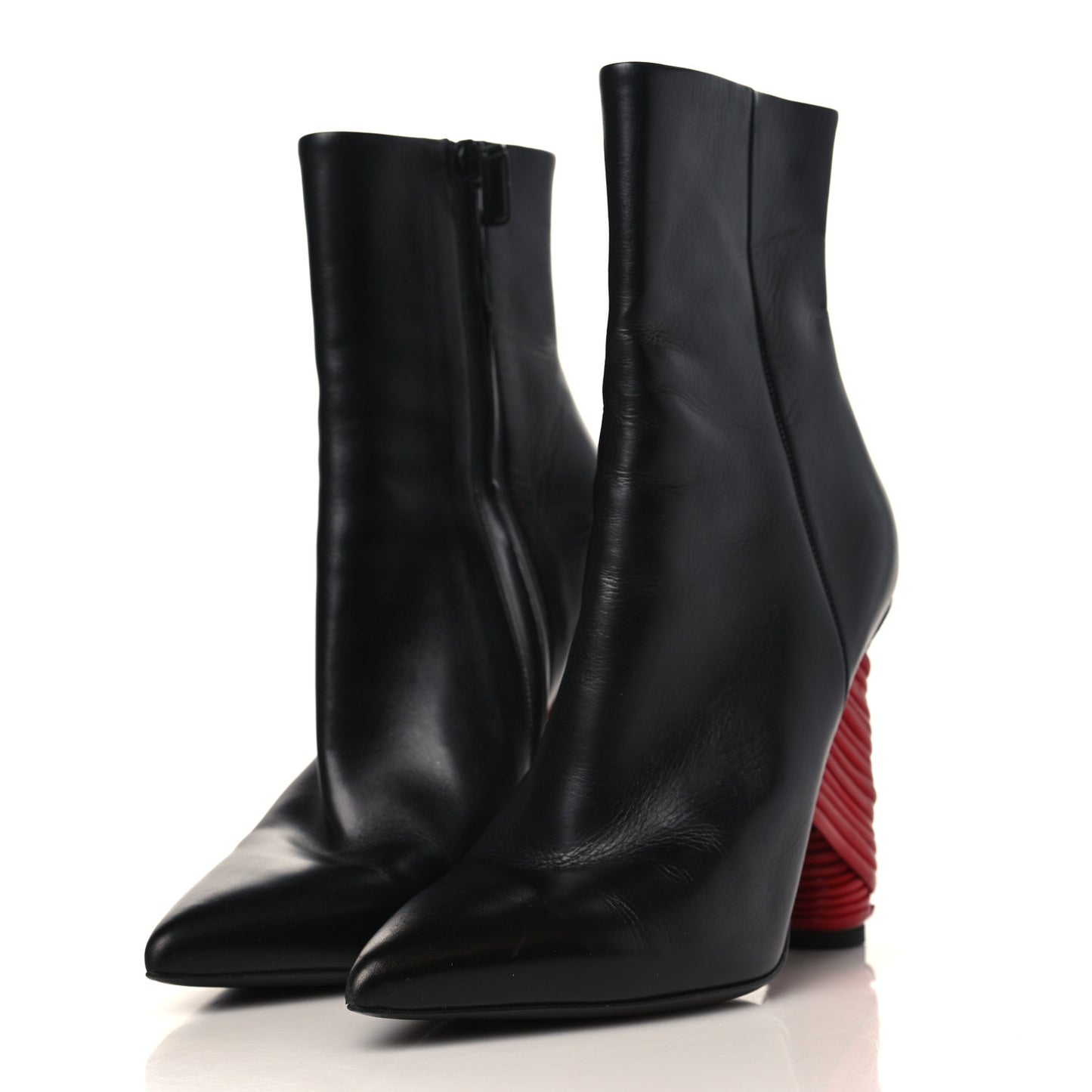 Calfskin Bistrot Boots 39 Black