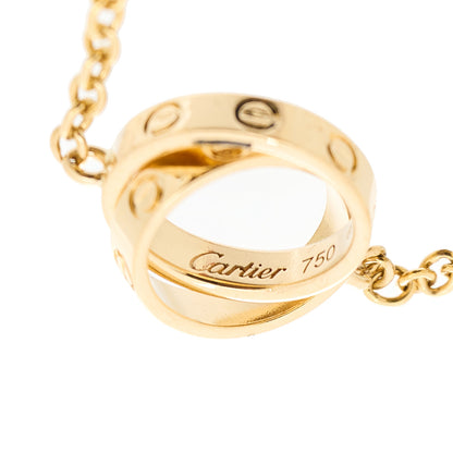Cartier 18K Yellow Gold Interlocking LOVE Bracelet 5 of 5