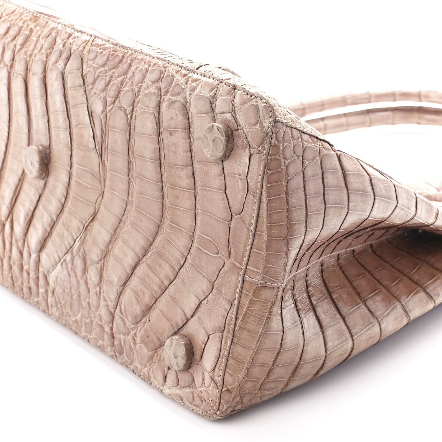 Nancy Gonzalez Crocodile Top Handle Shoulder Bag Brown 11 of 11
