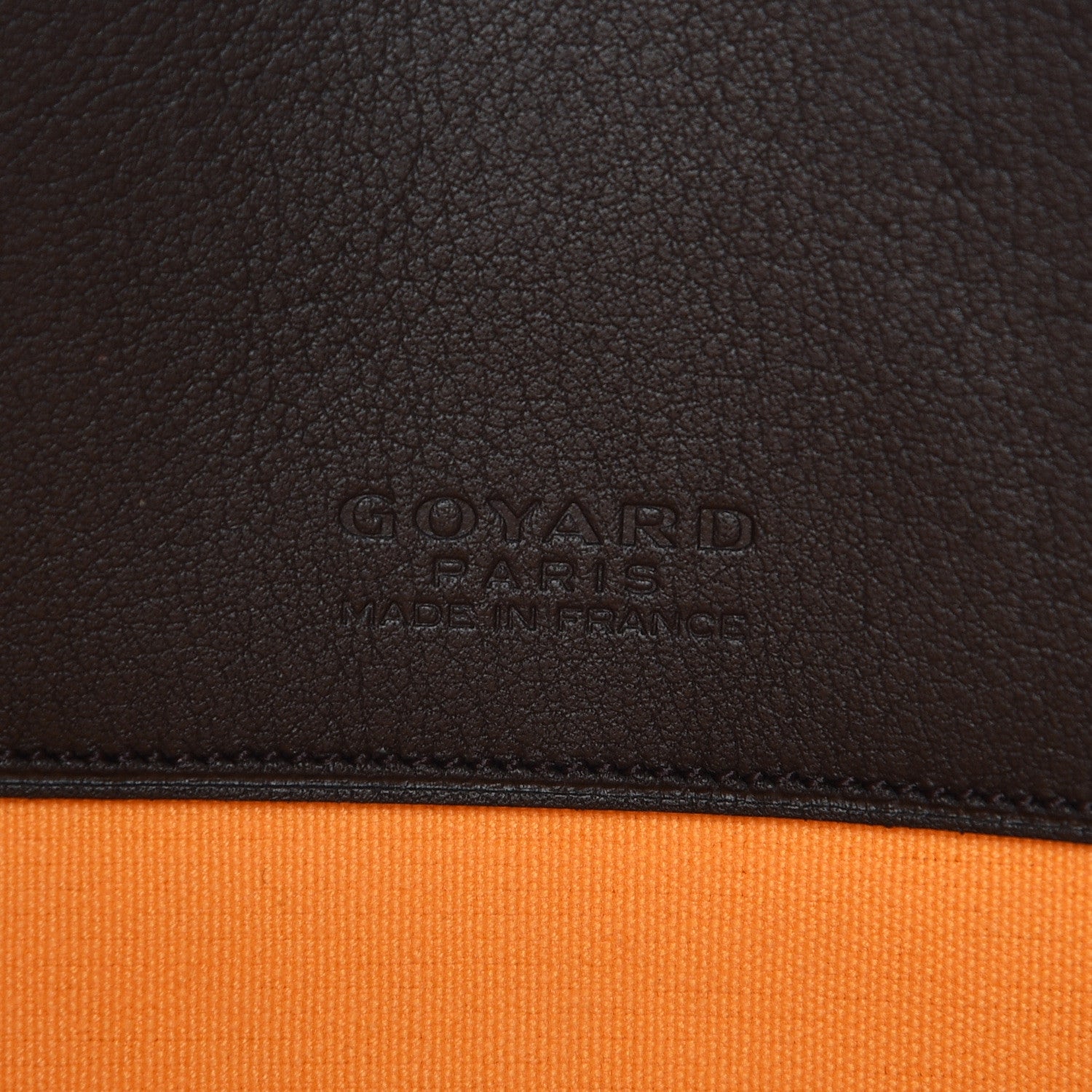 Goyard Goyardine Senat Pochette MM Black 6 of 6