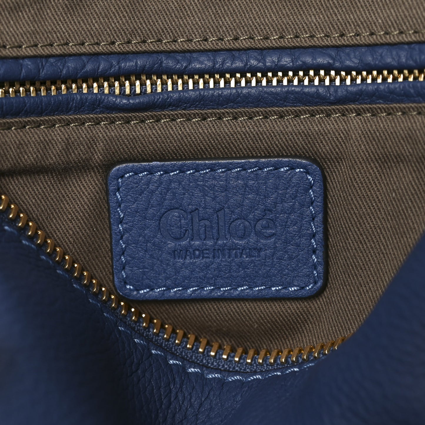 Calfskin Medium Marcie Satchel Scuba Blue