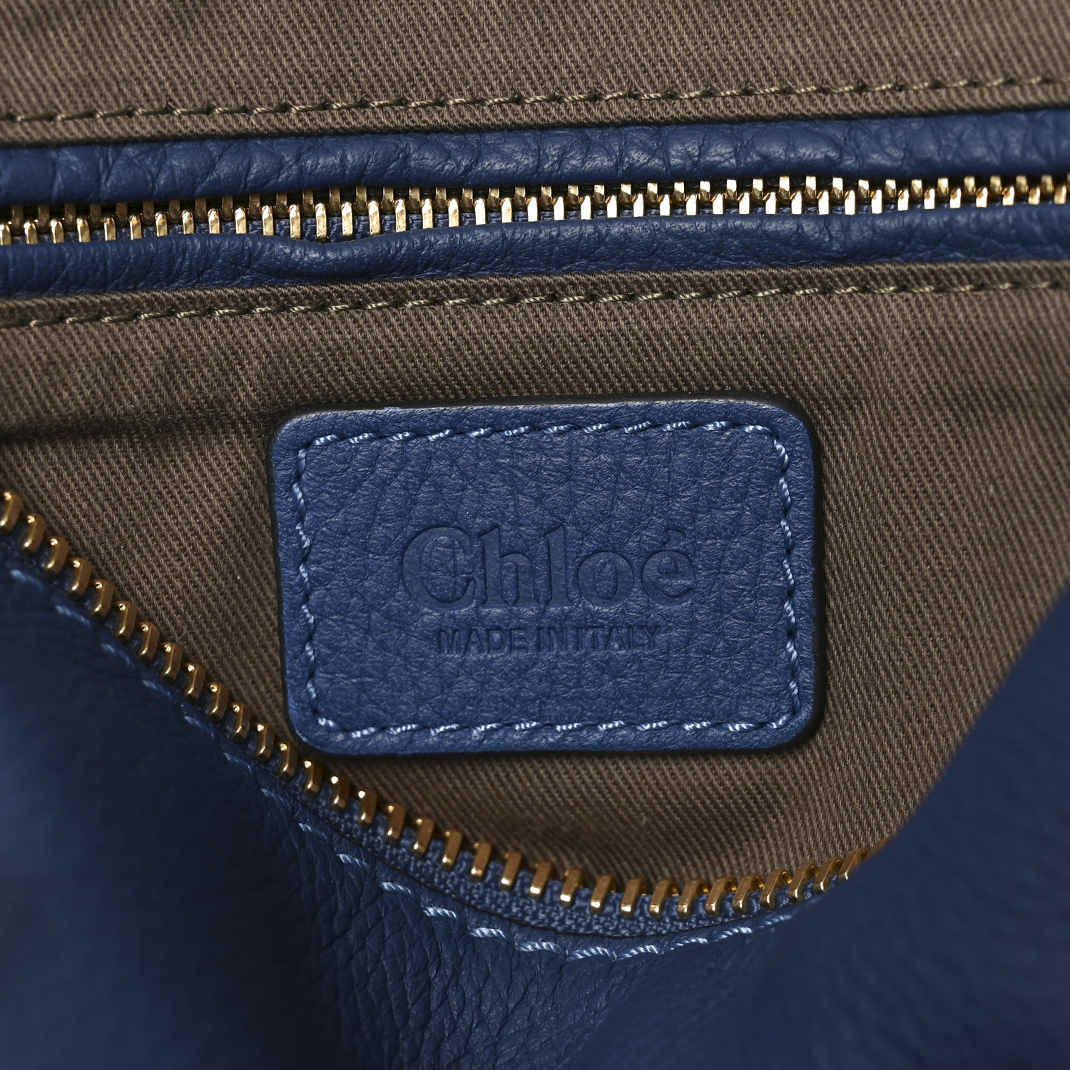 Chloe Calfskin Medium Marcie Satchel Scuba Blue 11 of 19