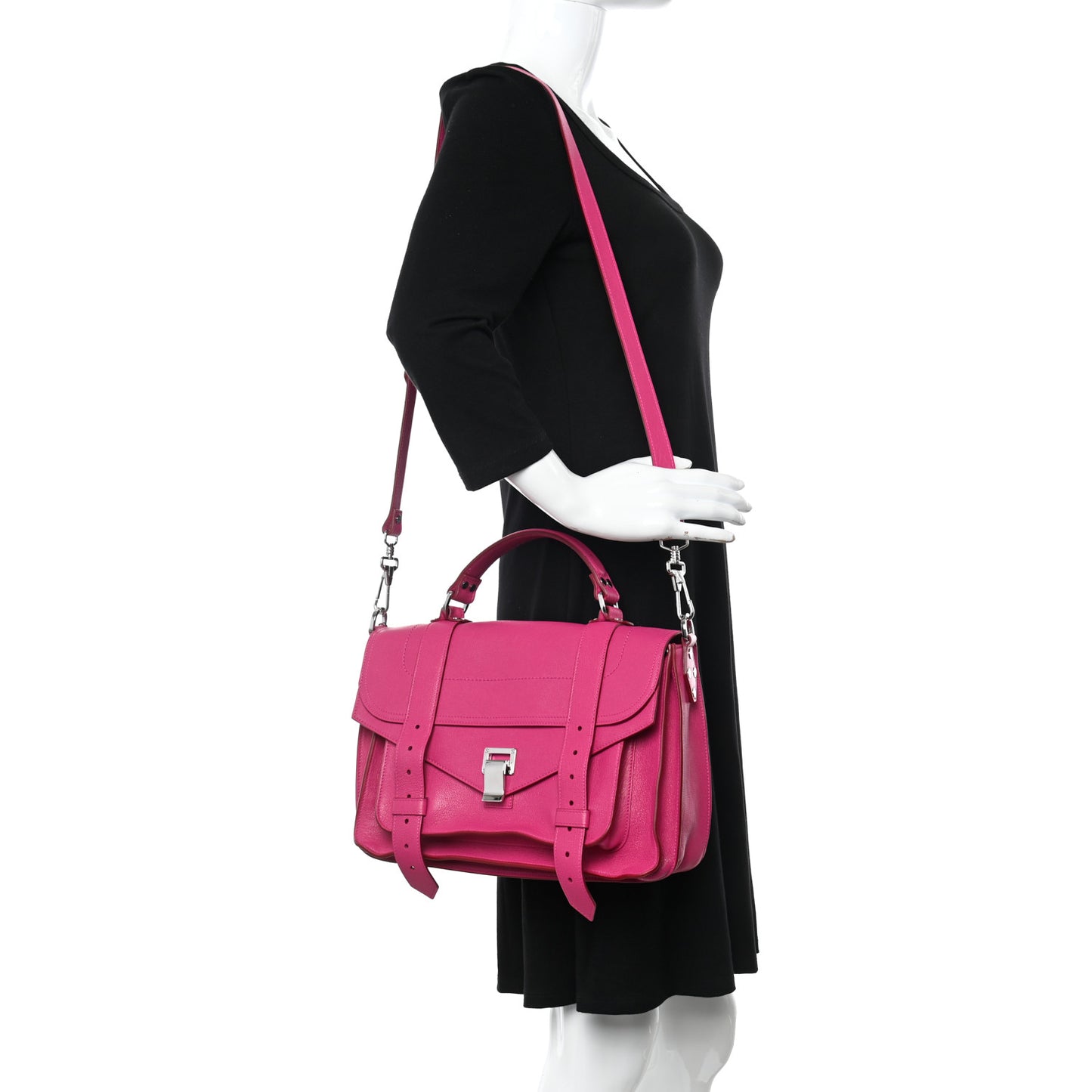 Lambskin Tiny PS1 Satchel Fleur de Lys