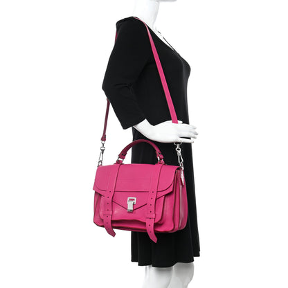 Proenza Schouler Lambskin Tiny PS1 Satchel Fleur de Lys 2 of 9