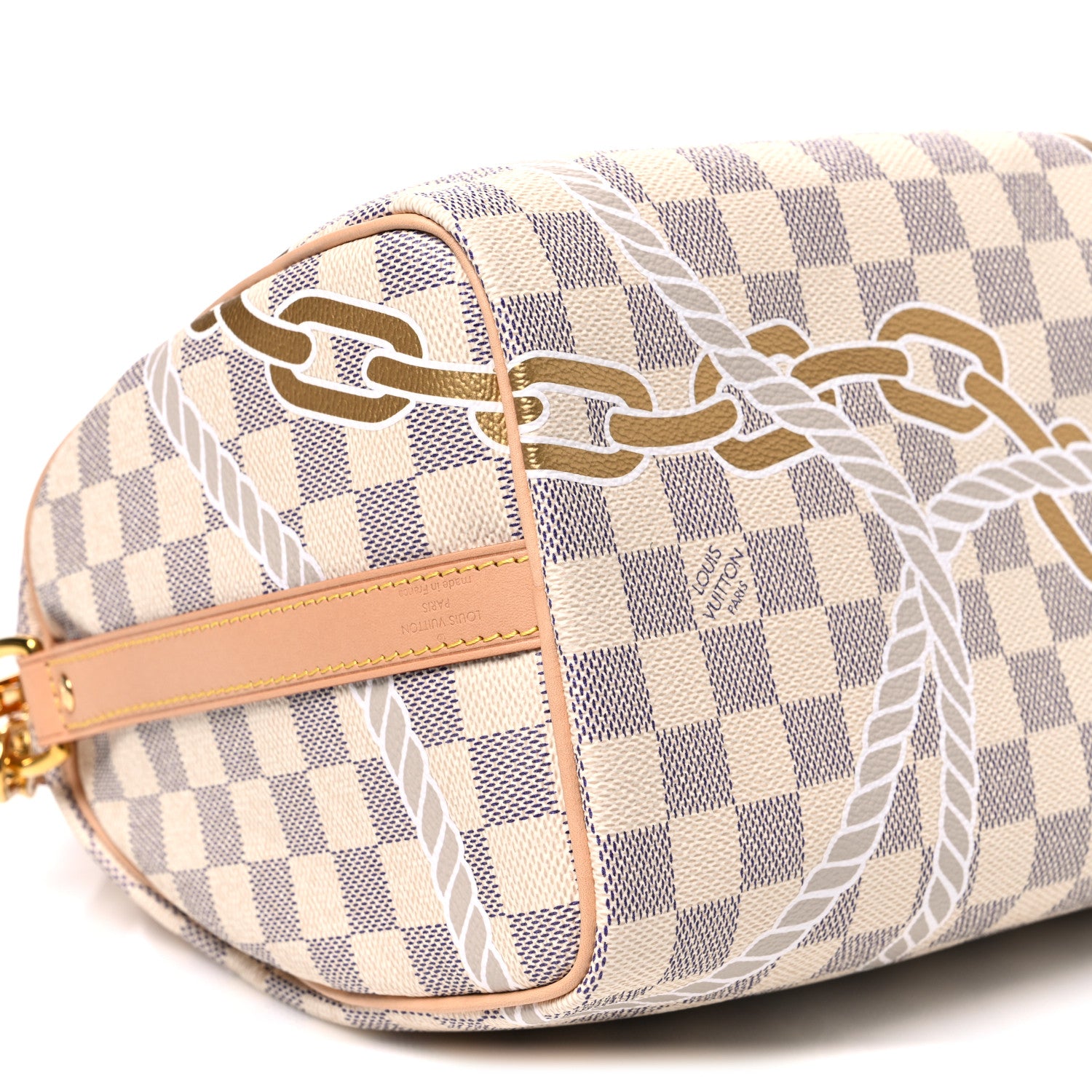 Louis Vuitton Damier Azur Nautical Speedy Bandouliere 25 8 of 9