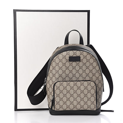 Gucci GG Supreme Monogram Small Eden Day Backpack Black 11 of 11