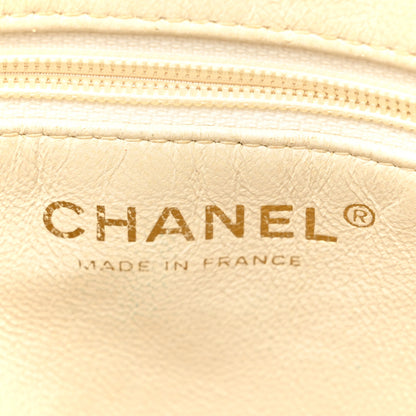 Chanel Caviar Quilted Medallion Tote White 6 of 22