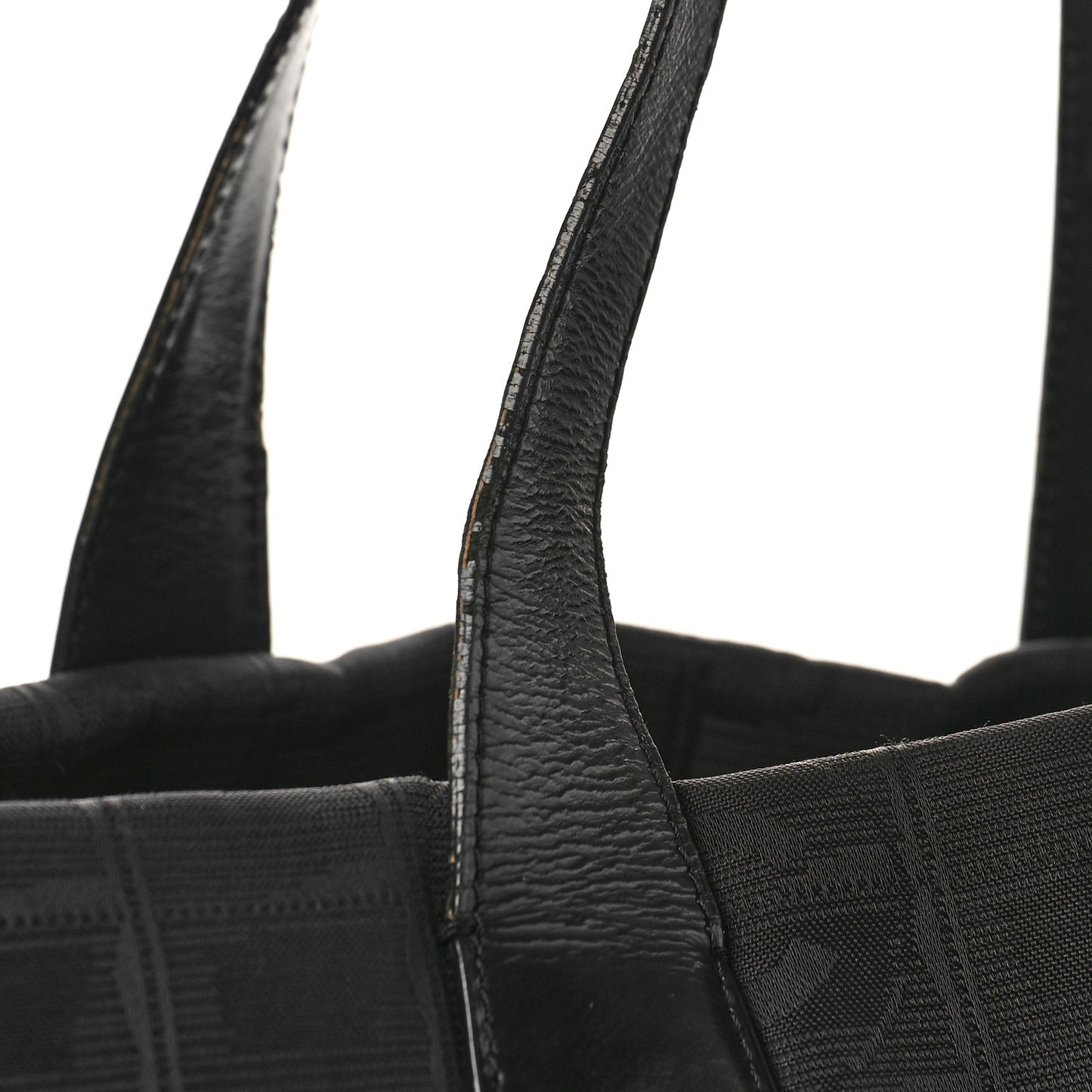 Nylon Medium Travel Tote Black