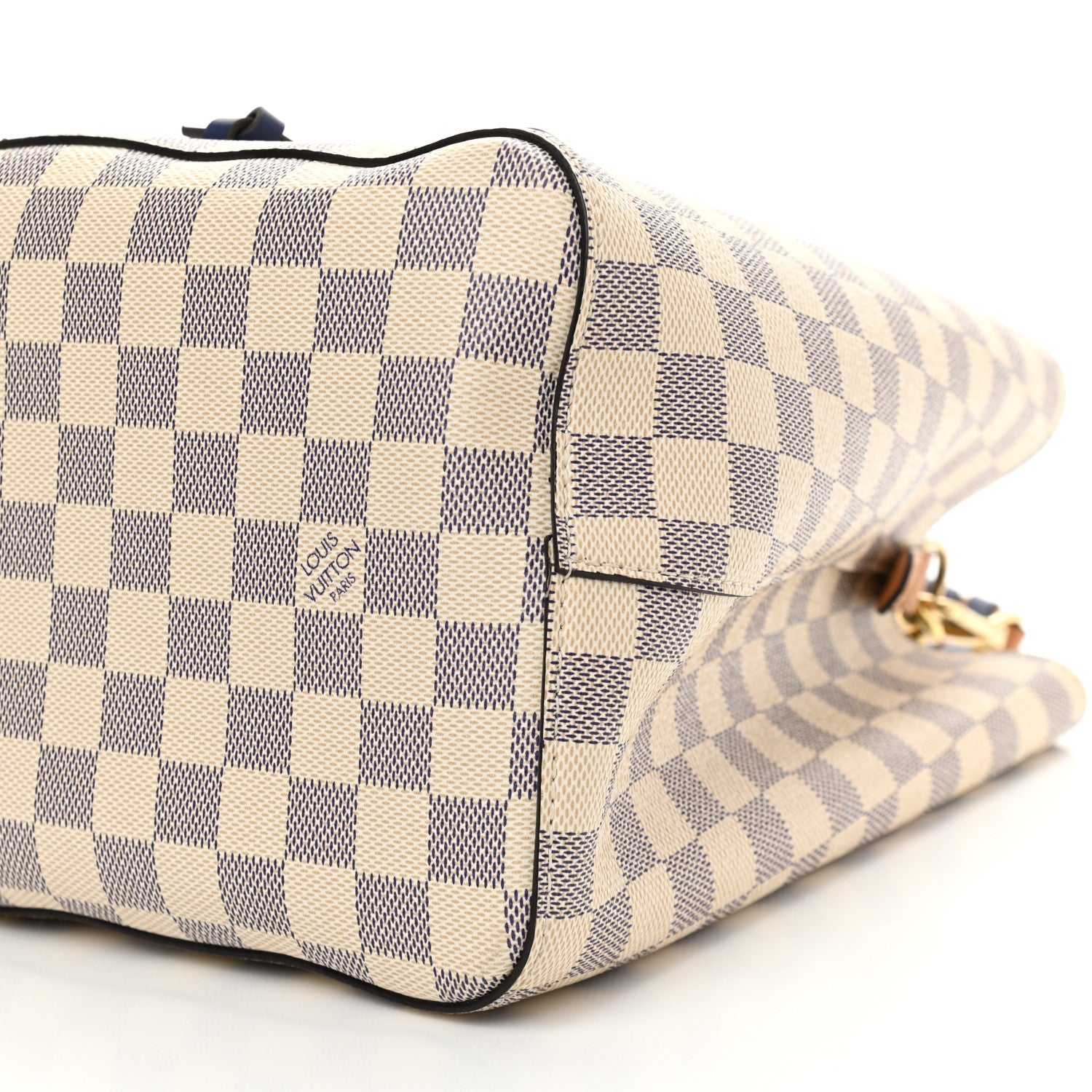 Louis Vuitton Damier Azur Braided Neonoe MM Blue 10 of 12