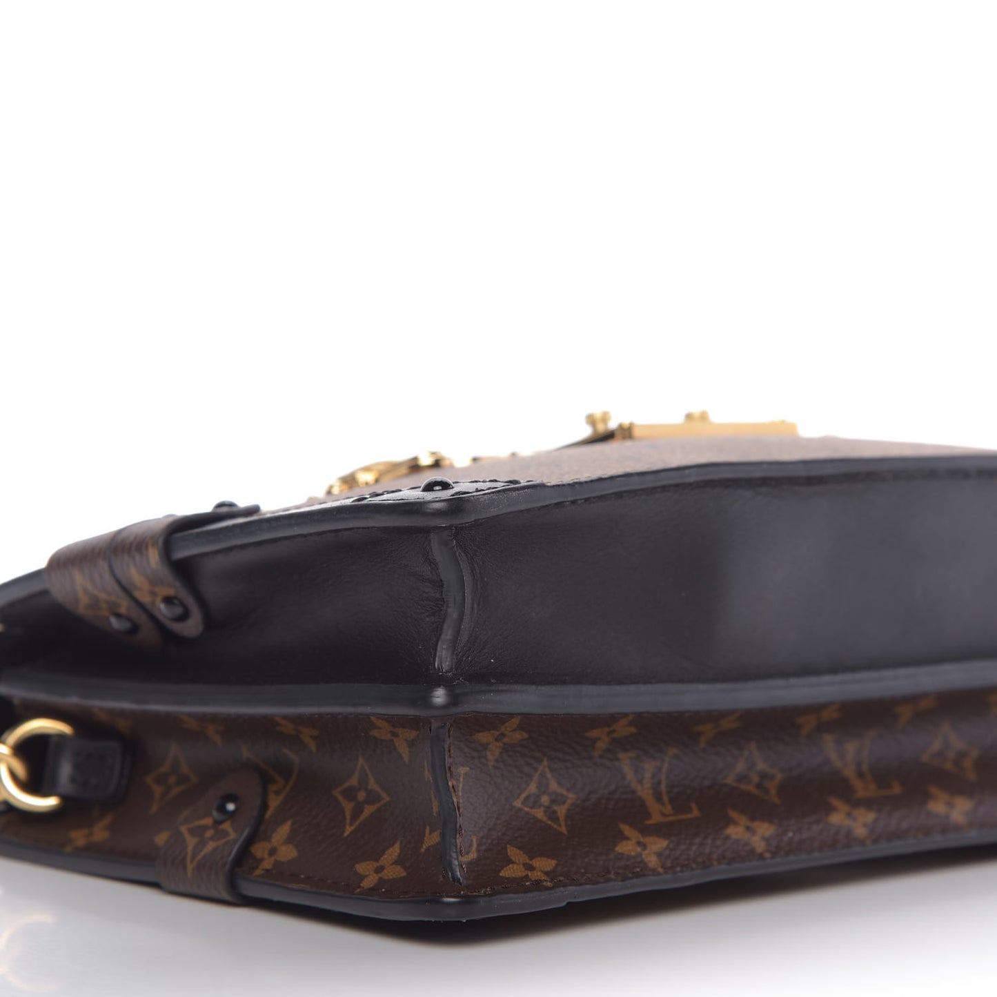 Reverse Monogram Trunk Clutch