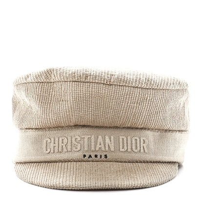 Christian Dior Cotton Baseball Cap 58 Beige 2 of 7