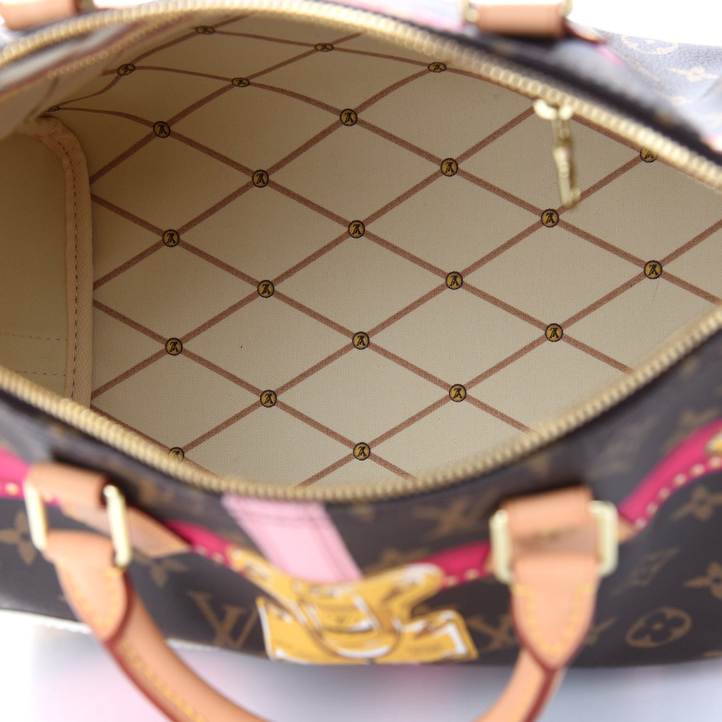 Monogram Summer Trunks Speedy Bandouliere 30