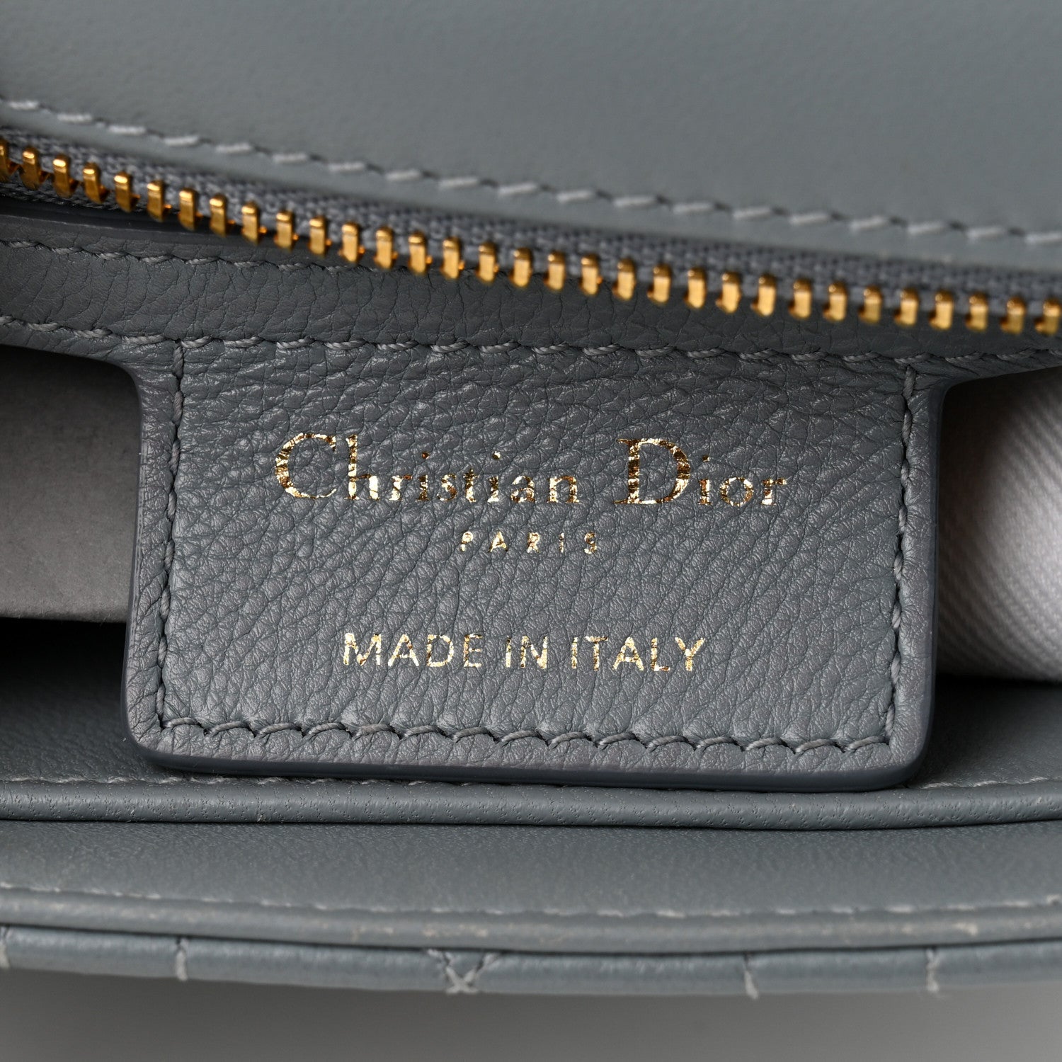Christian Dior Calfskin Cannage Small Caro Bag Cloud Blue 6 of 10