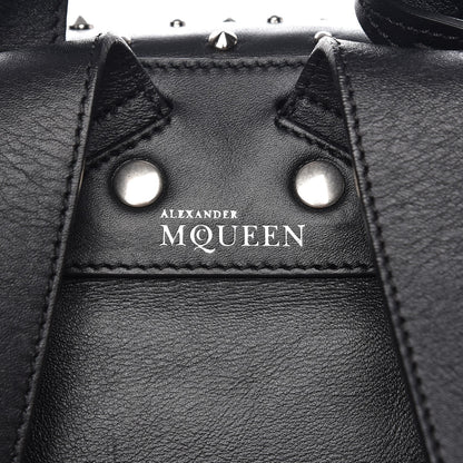 Alexander McQueen Calfskin Studded Padlock Backpack Black 8 of 8