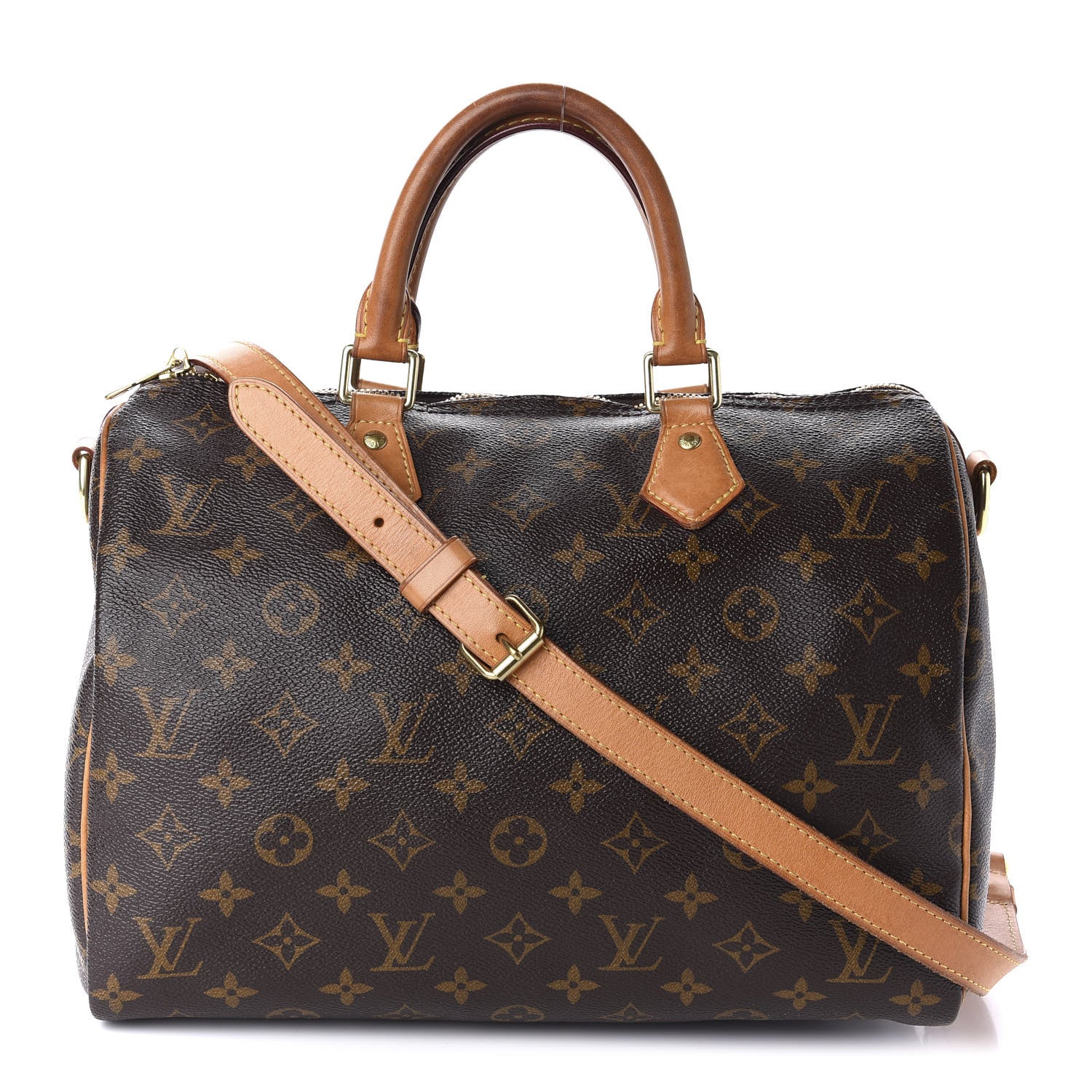 Louis Vuitton Monogram Speedy Bandouliere 30 1 of 16