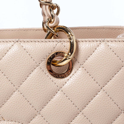 Chanel Caviar Grand Shopping Tote GST Beige Clair 6 of 10