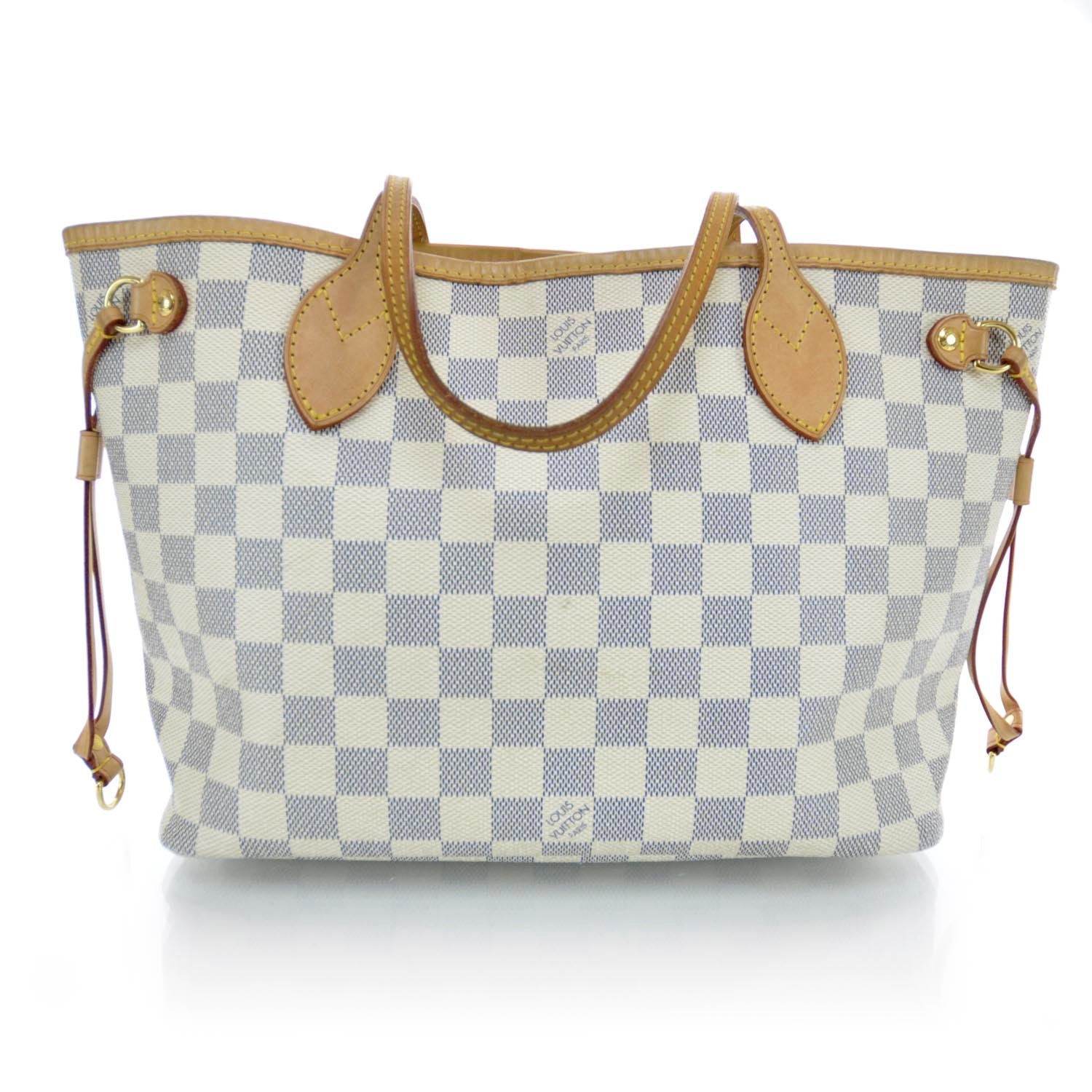 Louis Vuitton Damier Azur Neverfull PM 1 of 9