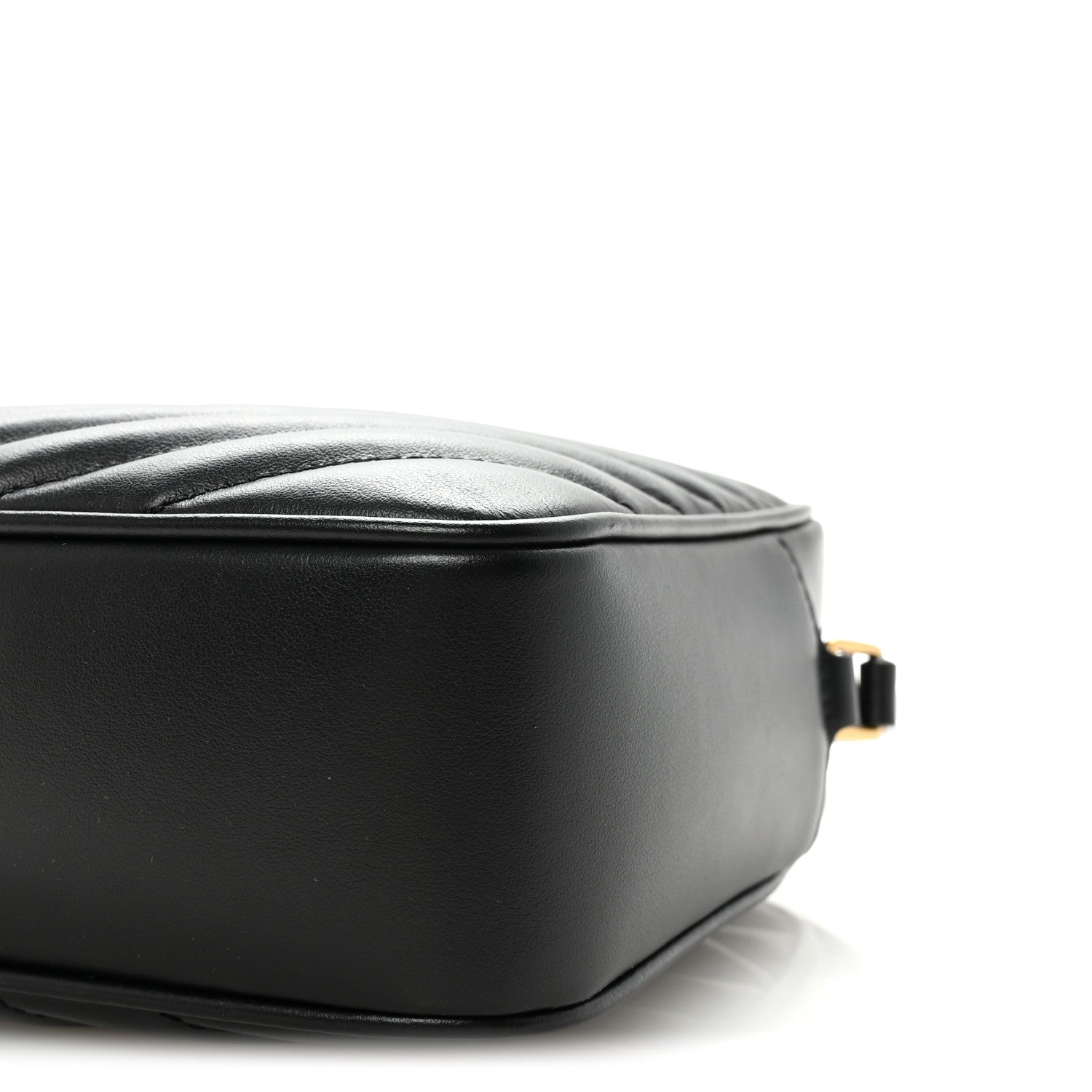 Saint Laurent Calfskin Matelasse Monogram Lou Camera Bag Black 9 of 9