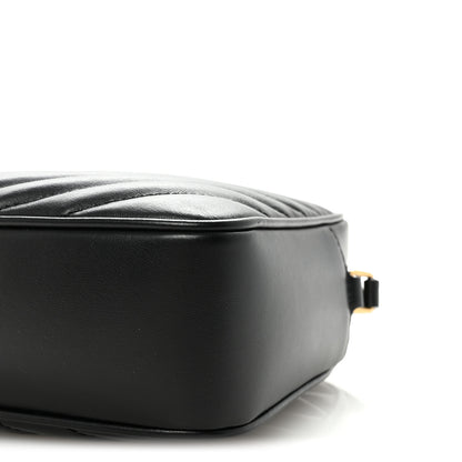 Saint Laurent Calfskin Matelasse Monogram Lou Camera Bag Black 9 of 9