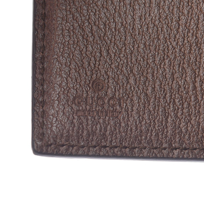 Gucci GG Supreme Monogram Web Ophidia French Flap Wallet Beige New Acero 6 of 8
