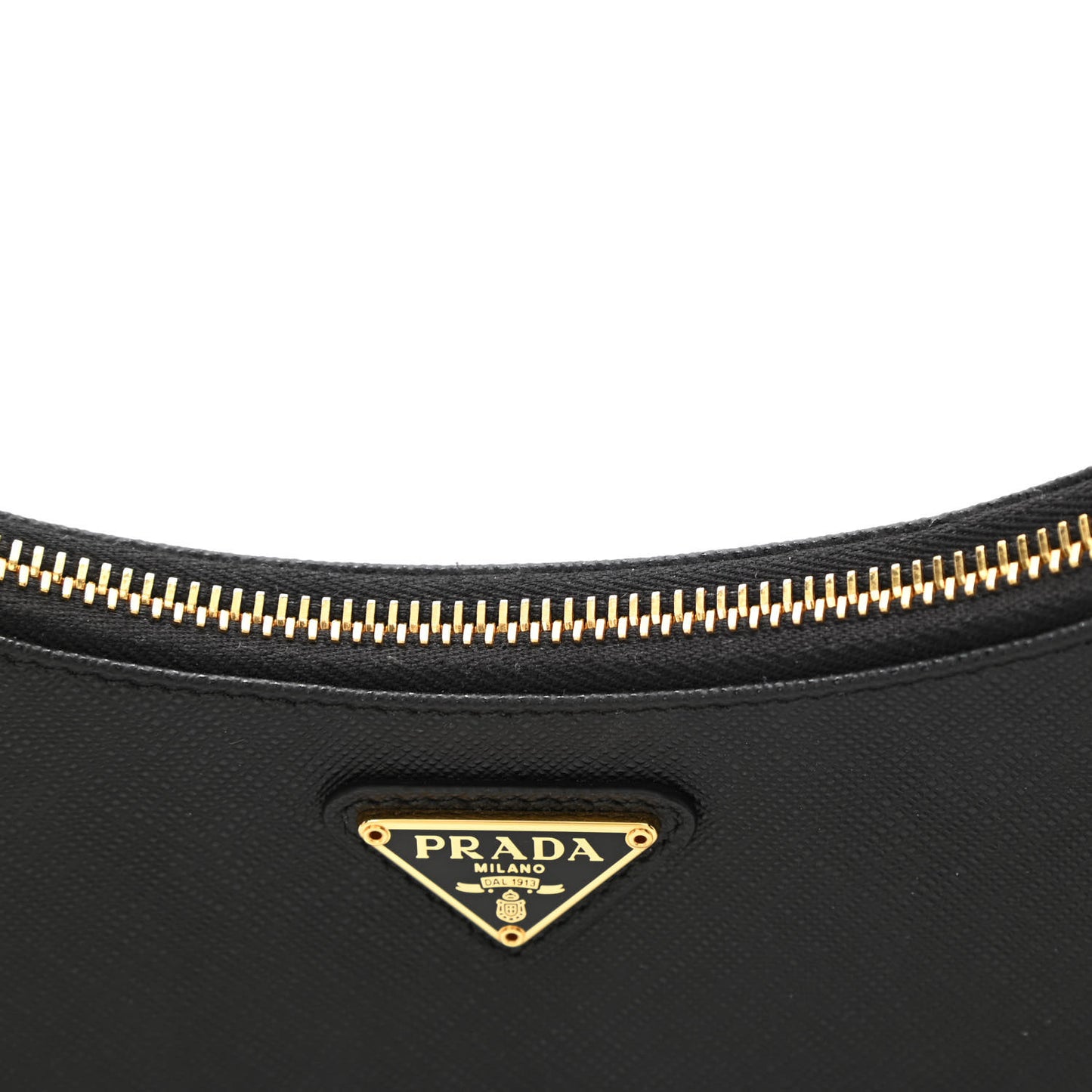 Saffiano Lux Re-Edition 2005 Shoulder Bag Black