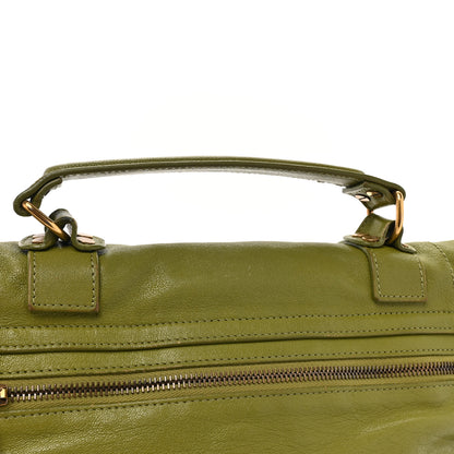 Proenza Schouler Lambskin Medium PS1 Satchel Olive 15 of 15