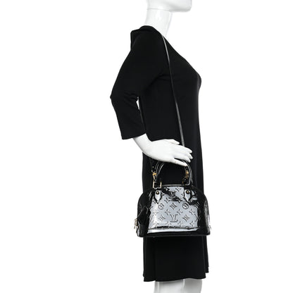 Louis Vuitton Vernis Alma BB Noir Magnetique 2 of 11