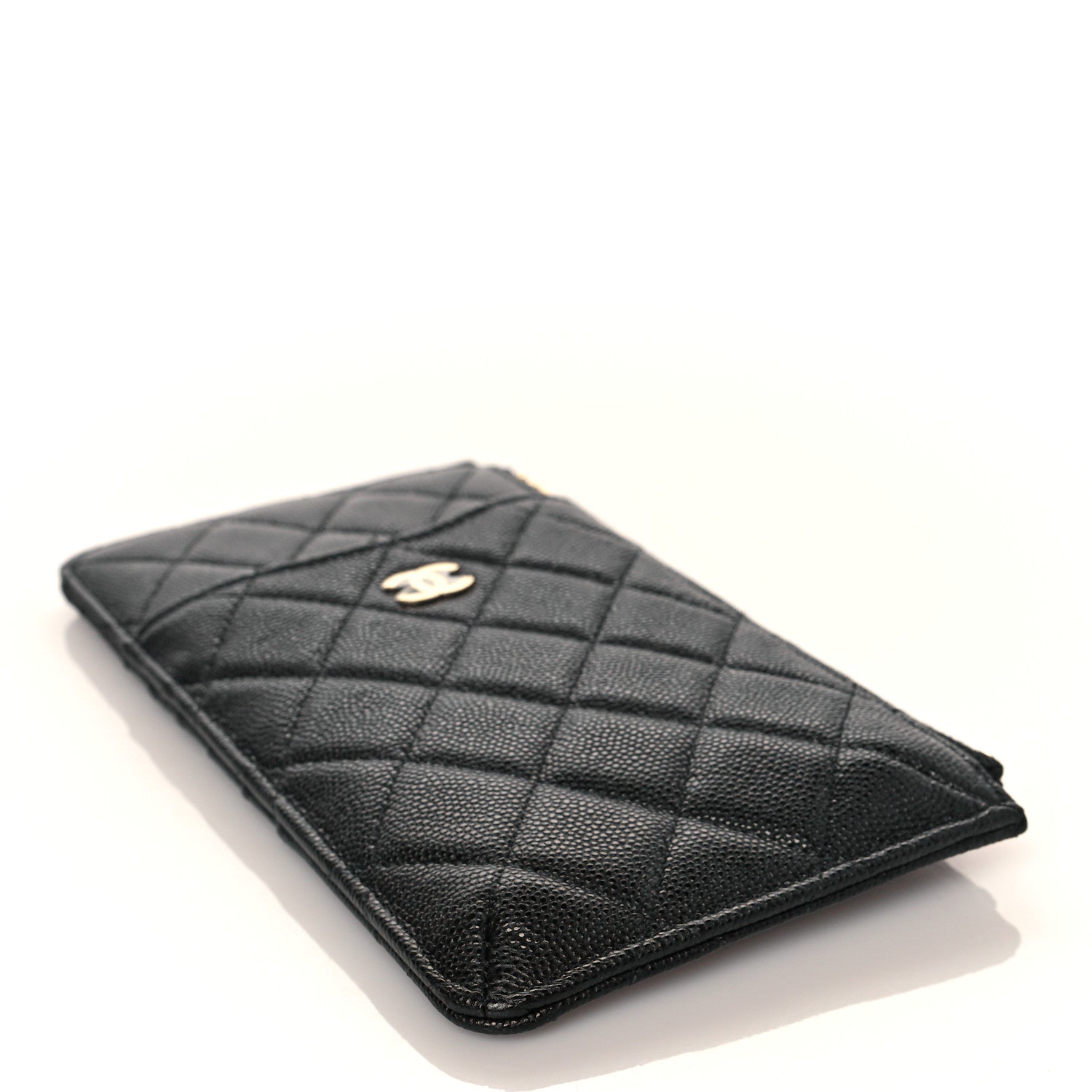 Chanel Caviar Quilted Classic iPhone Pouch Black 4 of 10
