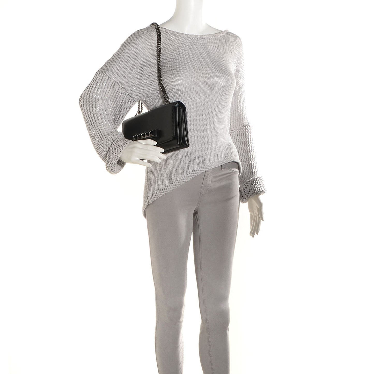 Nappa Va Va Voom Shoulder Bag Black