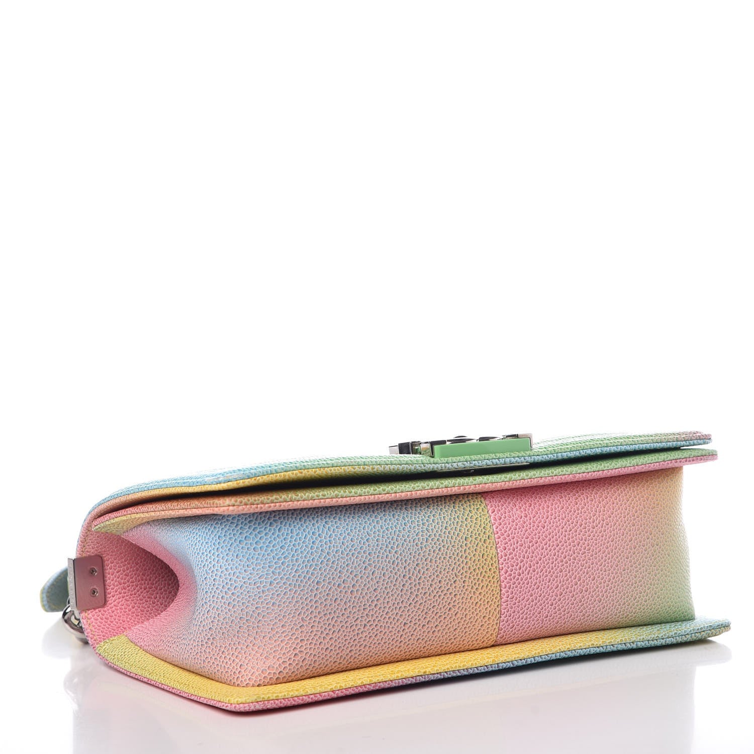 Chanel Caviar Quilted Medium Cuba Rainbow Boy Flap Multicolor 4 of 9