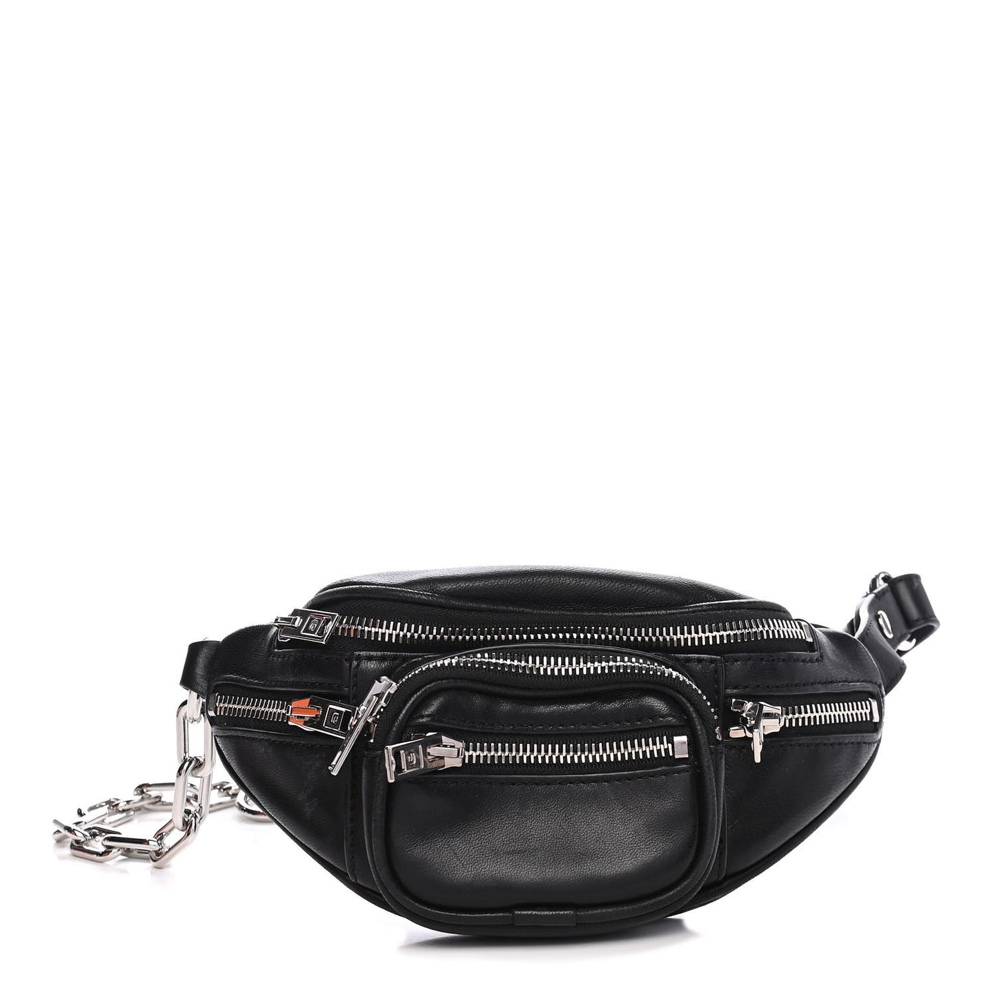 Lambskin Mini Attica Belt Bag Black