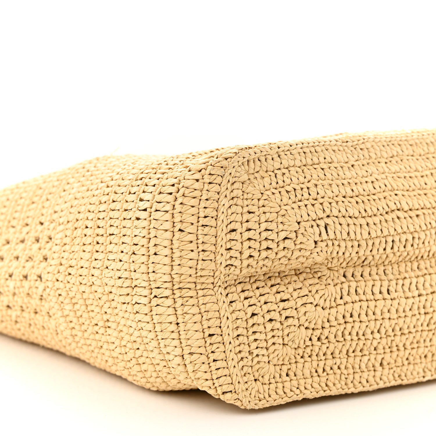 Saint Laurent Raffia Monogram Hobo Naturale 9 of 13