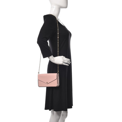 Louis Vuitton Vernis Felicie Chain Wallet Rose Ballerine 2 of 11
