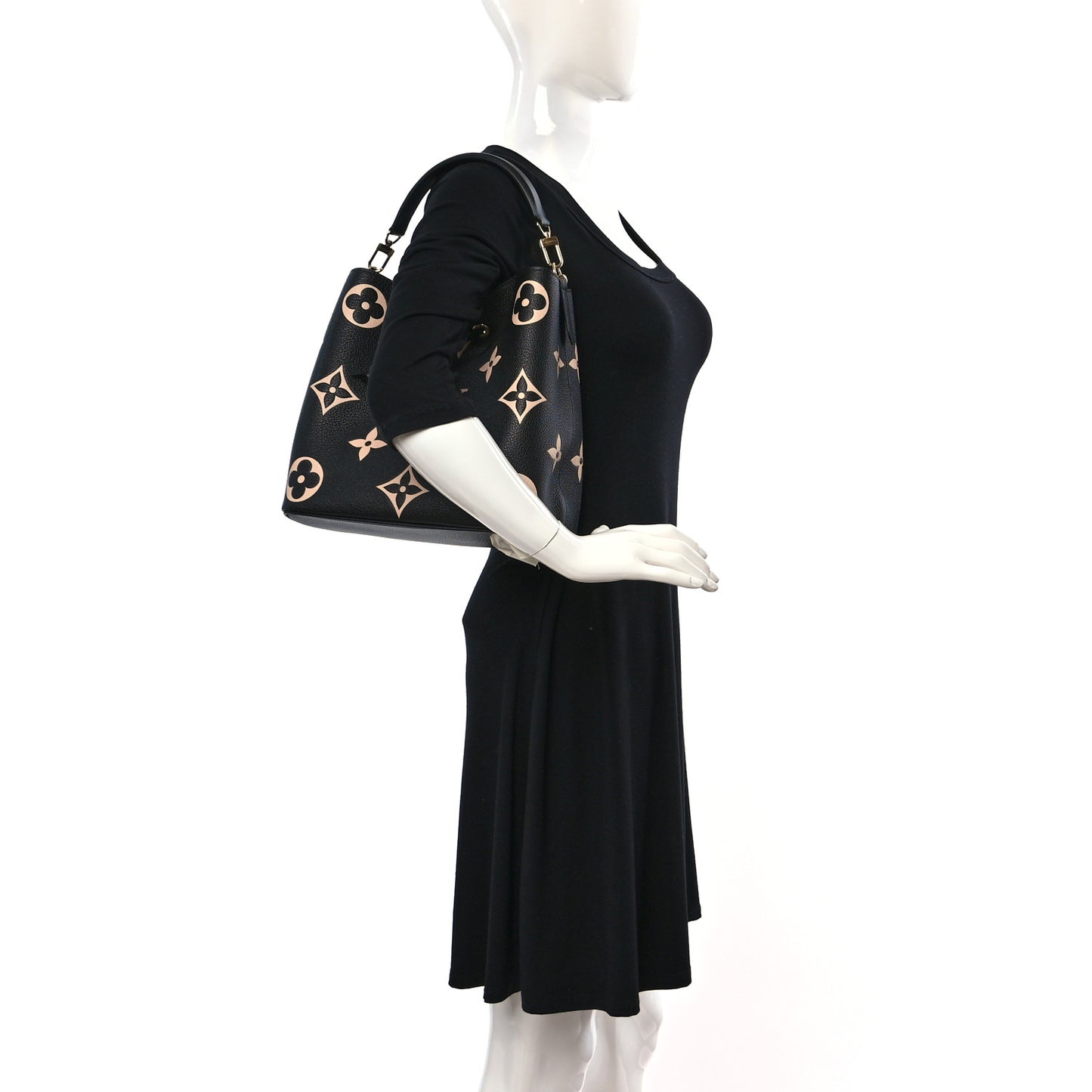 Empreinte Monogram Giant Neonoe MM Black Beige