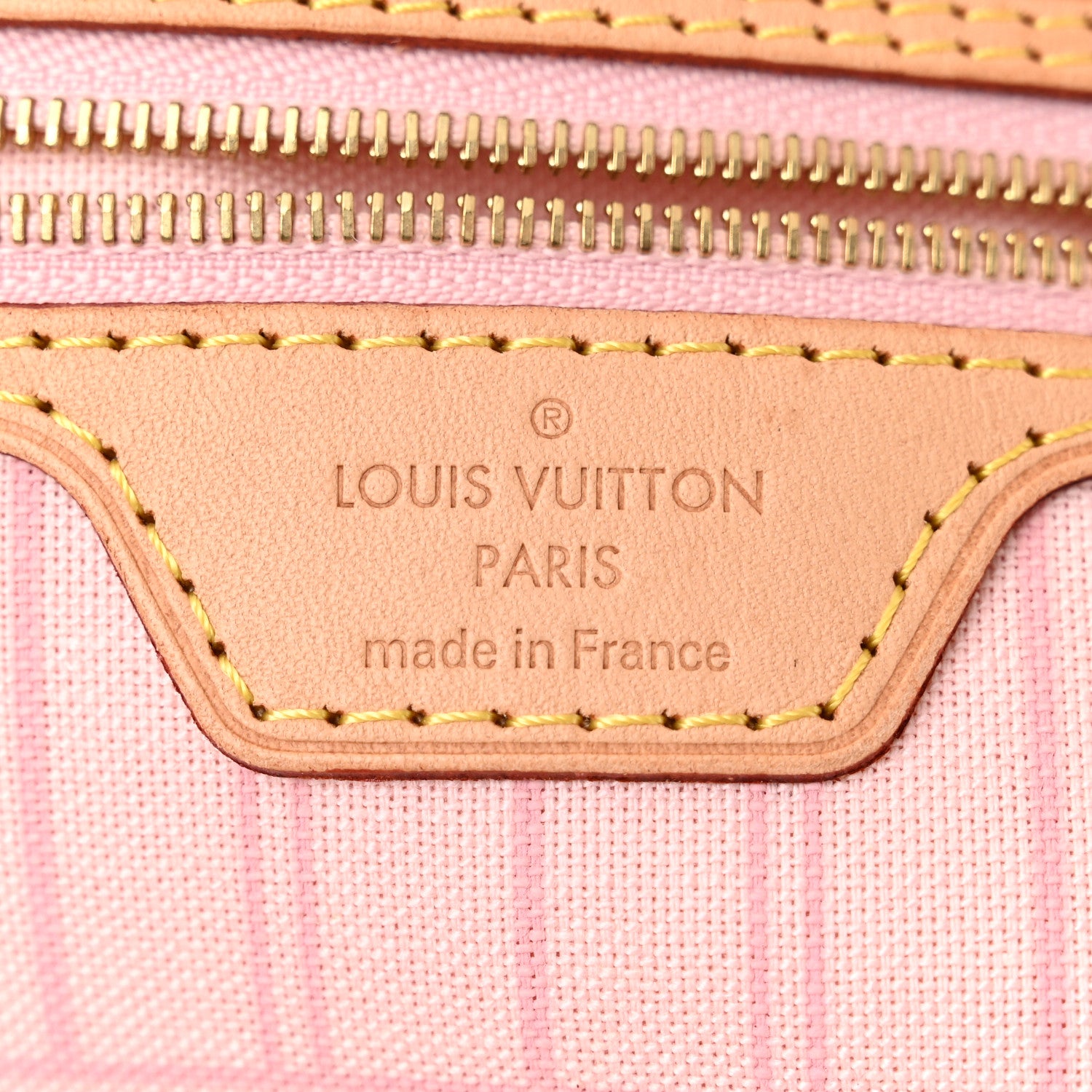 Louis Vuitton Damier Azur Neo Neverfull MM Rose Ballerine 7 of 11