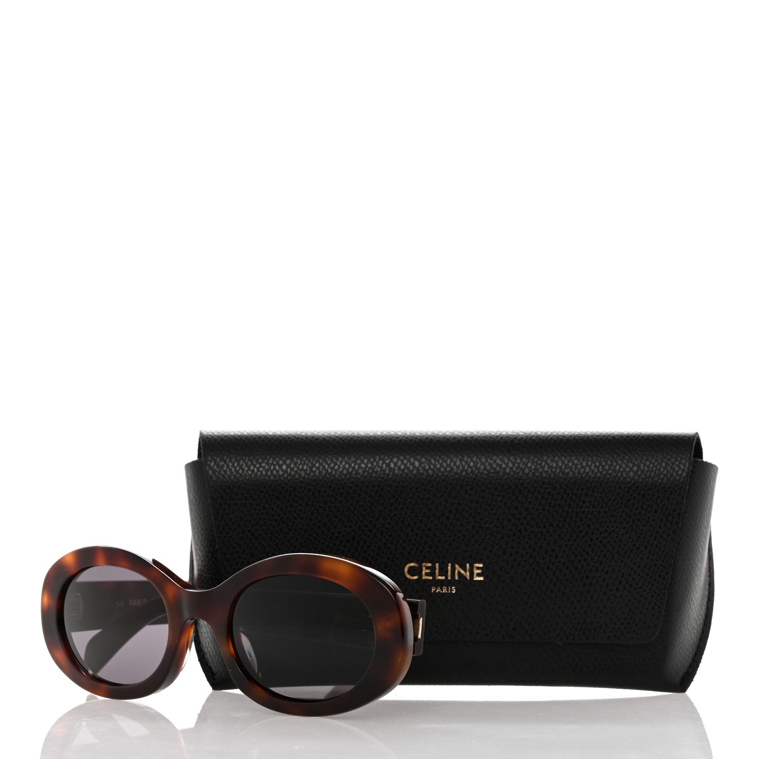 Celine Acetate Triomphe 01 Sunglasses CL 40194U Tortoise 7 of 7