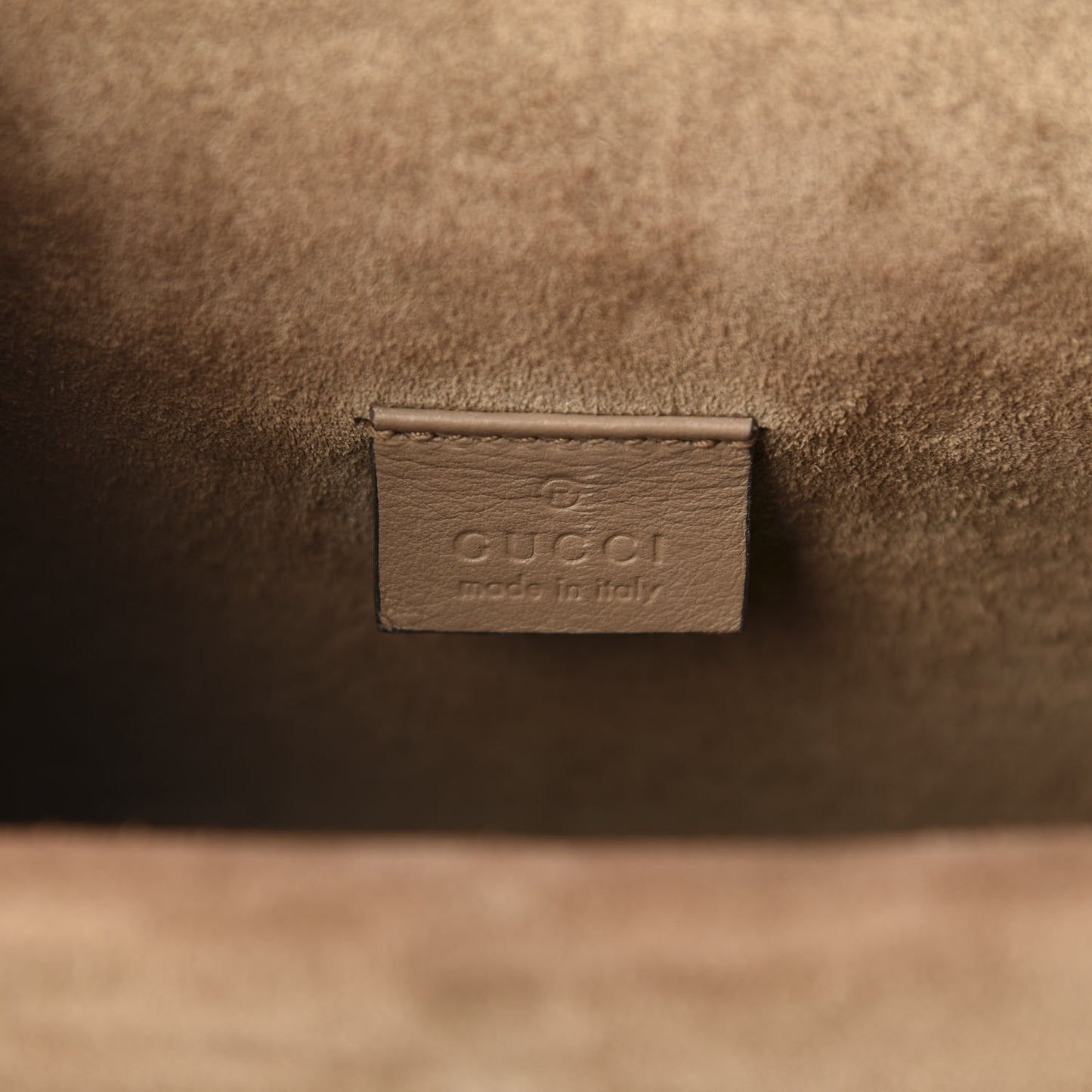 GG Supreme Monogram Mini Dionysus Shoulder Bag Taupe