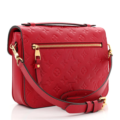 Louis Vuitton Empreinte Pochette Metis Scarlet 3 of 10