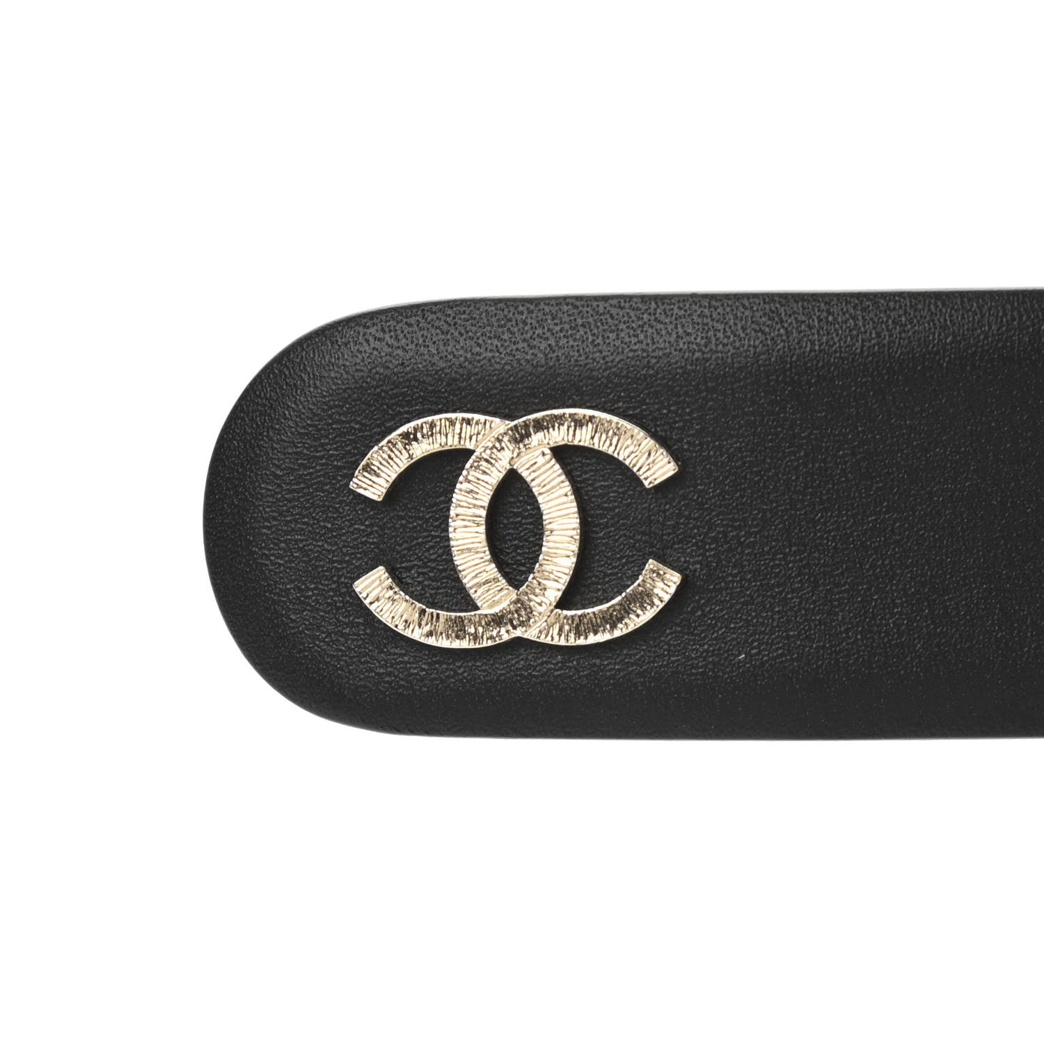 Chanel Calfskin Pearl Belt 85 34 Black 6 of 6