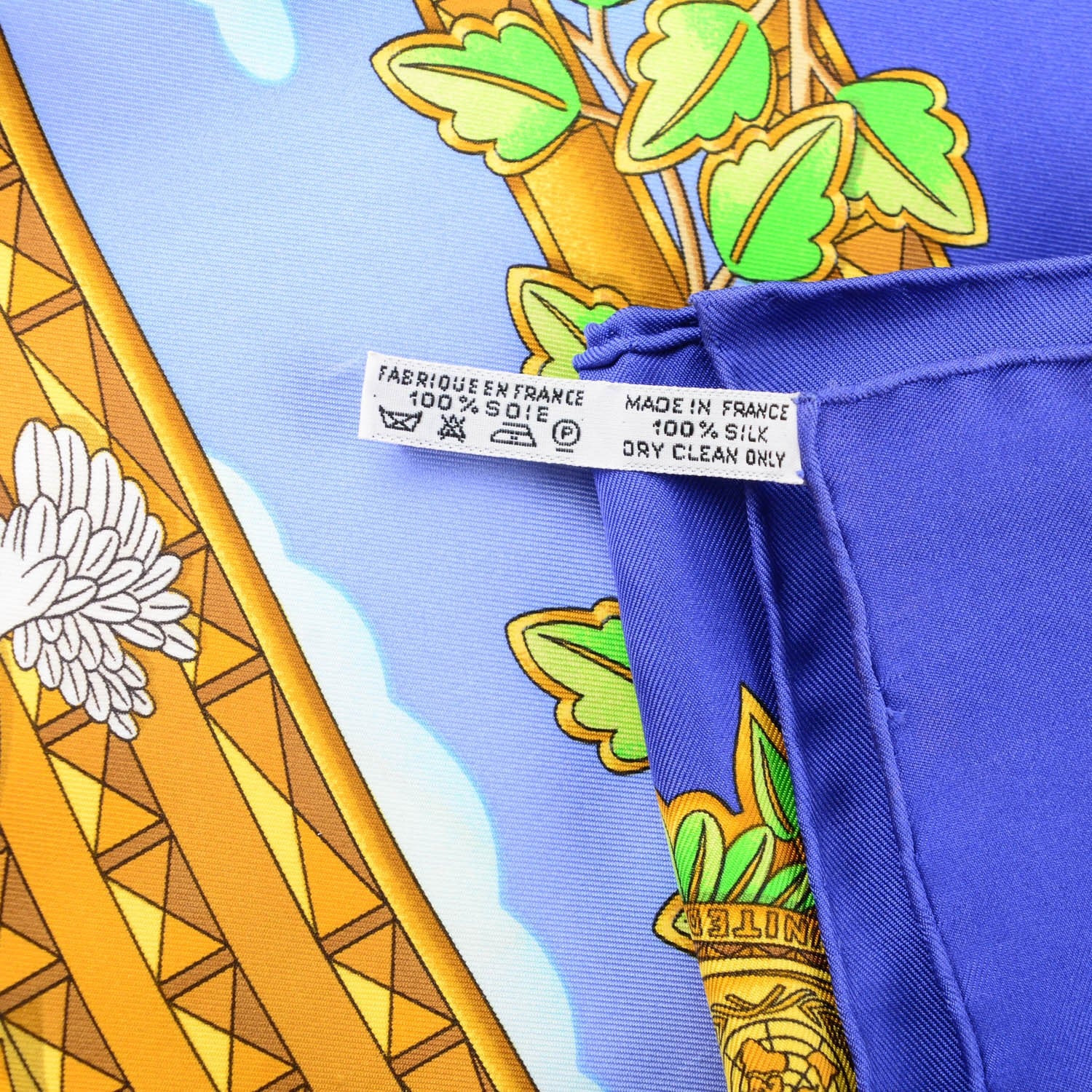 Hermes Silk Special Edition United Nations 50th Anniversary Scarf 90 6 of 6